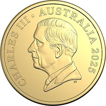 2025 10 Cents – Charles III (1st Portrait – Gold)