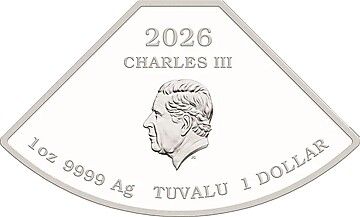 1 Dollar – Charles III (Year of the Horse: Quadrant 2/4)