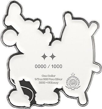 2025 1 Dollar – Charles III (Mickey: Steamboat Willie)