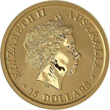 2018 15 Dollars – Elizabeth II (4th Portrait – Australian Wedge-tailed Eagle – Gold Bullion Coin)