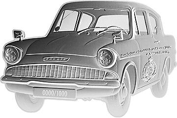 2025 2 Dollars – Charles III (Ford Anglia)