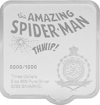 2025 3 Dollars – Charles III (Spider-Man ‘Thwip’)