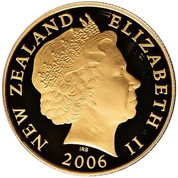 2006 10 Dollars – Elizabeth II (4th Portrait; Aslan)