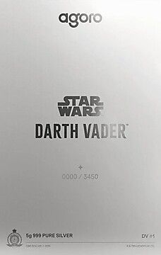2025 1 Dollar – Charles III (Darth Vader)