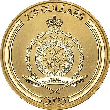 2025 250 Dollars – Charles III (Mickey Christmas)