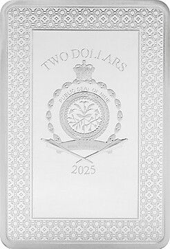 2025 2 Dollars – Charles III (Ace of Cups)