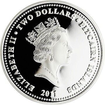 2011 2 Dollars – Elizabeth II (Alice in Wonderland)