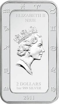 2011 2 Dollars – Elizabeth II (Capricorn)