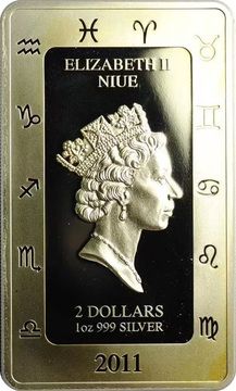 2011 2 Dollars – Elizabeth II (Leo)