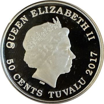 50 Cents – Elizabeth II (Emperor Penguin)