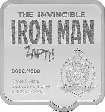 2026 3 Dollars – Charles III (Iron Man ‘Zapt’)