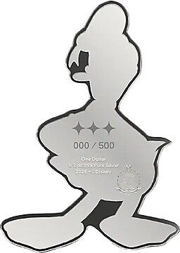 2026 1 Dollar – Charles III (Donald Duck)