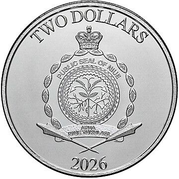2026 2 Dollars – Charles III (Darth Vader)
