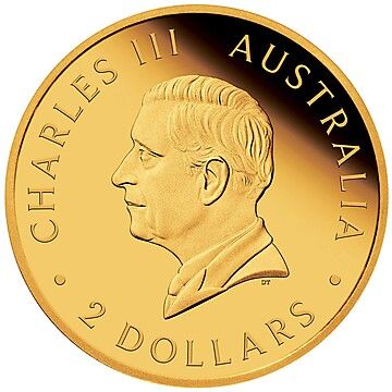 2026 2 Dollars – Charles III (Mini Roo – Gold Bullion Coin)
