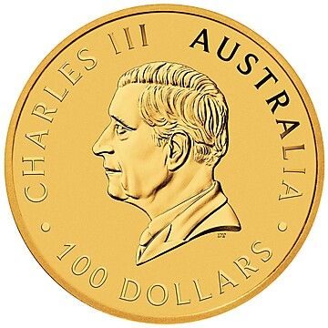 2026 100 Dollars – Charles III (1st Portrait – Australian Emu – Gold)