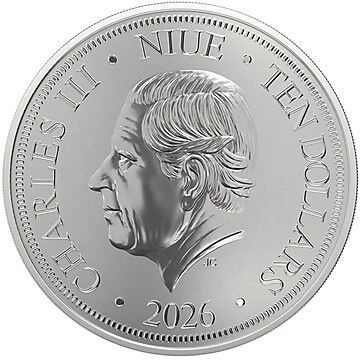2026 10 Dollars – Charles III (Hawksbill Turtle)