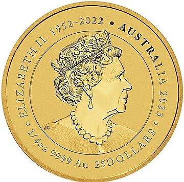 2023 25 Dollars – Elizabeth II (6th Portrait; In the name of – Barn Owl; Gold Bullion)