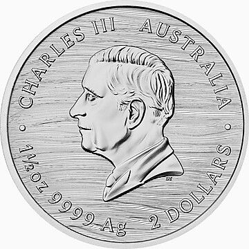 2 Dollars – Charles III (1st Portrait – Falcon – Silver)