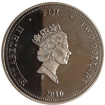 2010 2 Dollars – Elizabeth II (Taku Turtle) Silver Bullion, Gilt