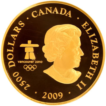 2009 2500 Dollars – Elizabeth II (Canada Of Today)