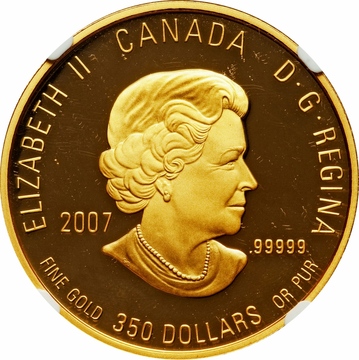 2007 350 Dollars – Elizabeth II (Purple violet)