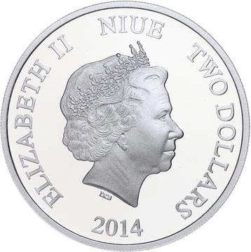 2014-2020 2 Dollars – Elizabeth II (Steamboat Willie)
