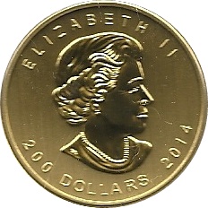 2014 200 Dollars – Elizabeth II (Howling Wolf)