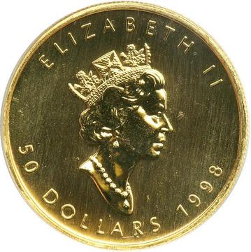 1990-2003 50 Dollars – Elizabeth II (3rd Portrait; GML Bullion Coinage)