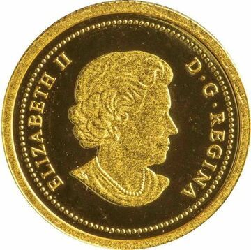 2012 5 Dollars – Elizabeth II (Royal Cypher; Gold)