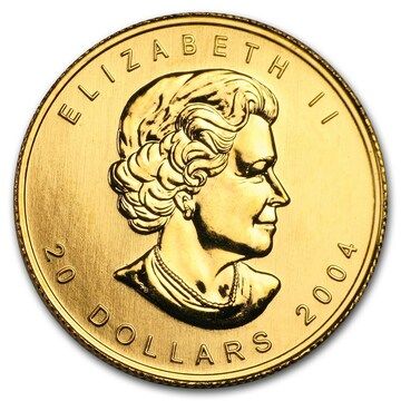 2004-2014 20 Dollars – Elizabeth II (4th Portrait; GML Bullion Coinage)